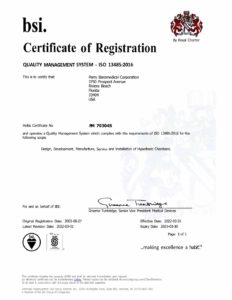 Perry Baromedical - Certificado de Registro BSI
